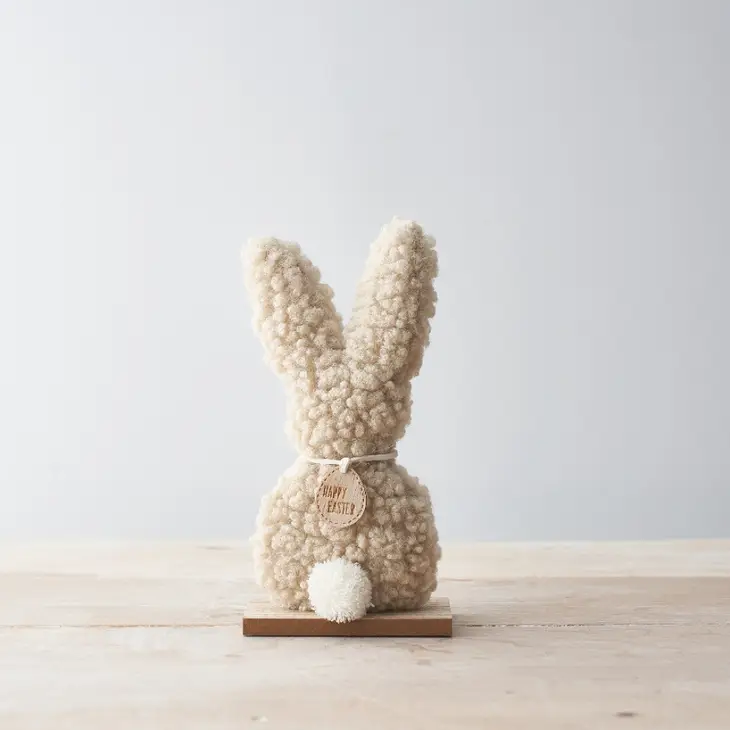 383cb7a20d78535d84a94e612e4d0fbe9e7a6345546f80c443f7454be30c92d9 STANDING SHERPA BUNNY 19CM - Image 1