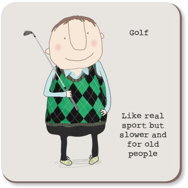 CST043-GOLF-scaled-e1631199200553 ROSIE MADE A THING..GOLF COASTER - Image 1