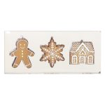 Set of 3 Hanging Gingerbread Decorations - Image 3
