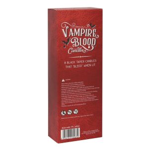 Set of 8 Vampire Blood Taper Candles - Image 5