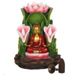 Colourful Buddha Backflow Incense Burner - Image 3