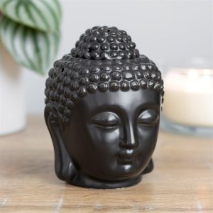Black Buddha Head Oil Burner - Image 5