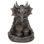 Grey Dragon Backflow Incense Burner - Image 2