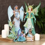 16cm Dragon Perch Fairy Figurine by Amy Brown - Image 6