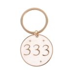 333 Angel Number Keyring - Image 2