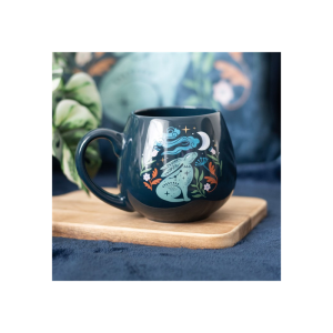 Midnight Hare Rounded Mug - Image 4