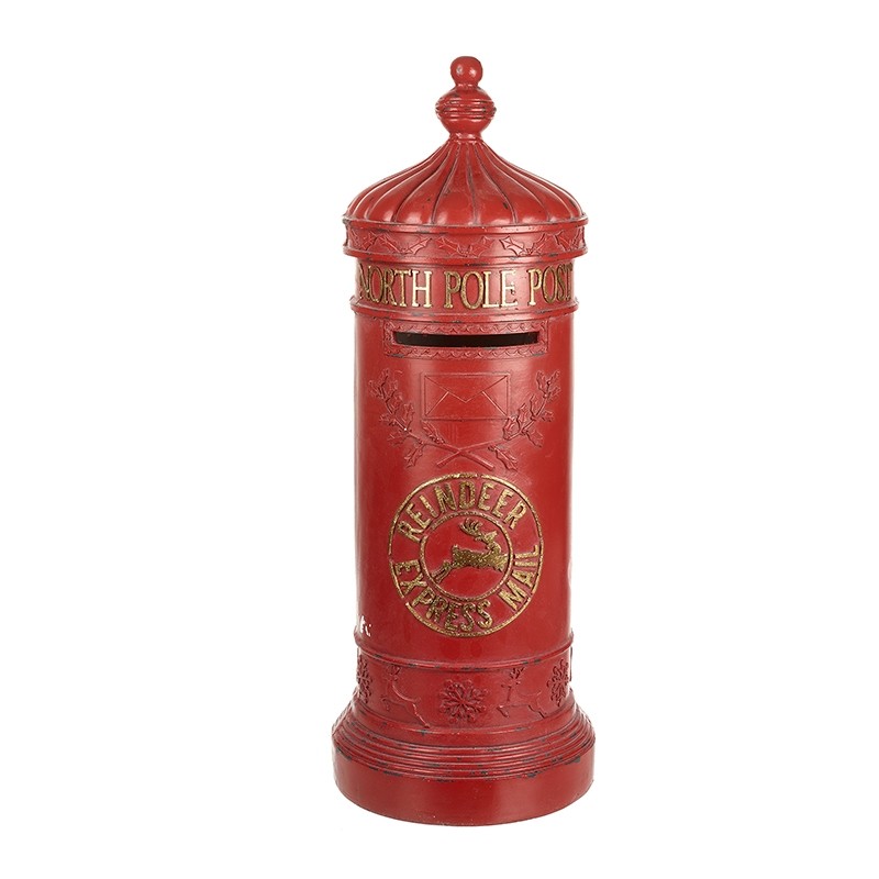 XHP163.JPG_1 LARGE ROUND POST BOX (COLLECTION ONLY) - Image 1