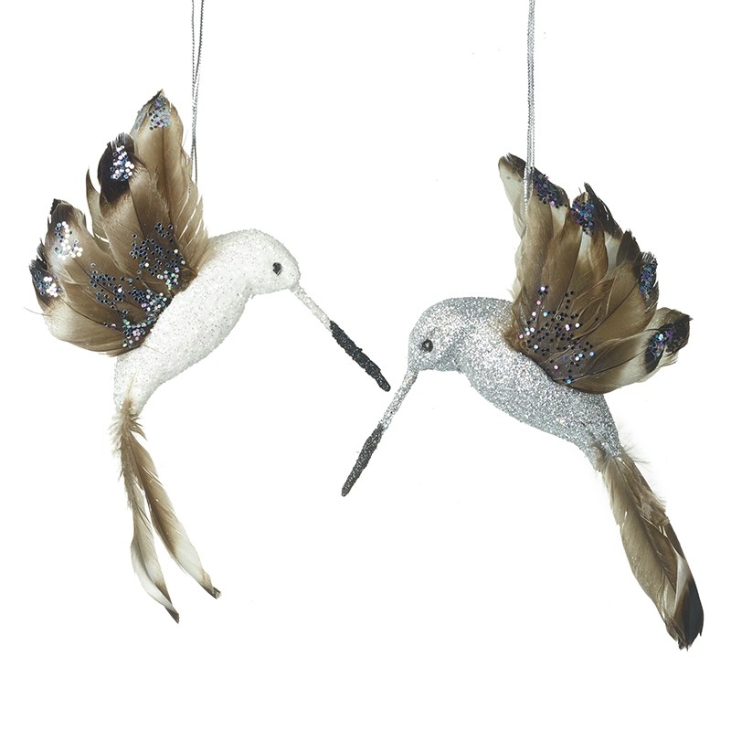 https___www.heavensends.com_media_catalog_product_cache_1_image_9df78eab33525d08d6e5fb8d27136e95_B_R_BRD035.JPG FEATHERED HUMMINGBIRDS SET OF 2 - Image 1