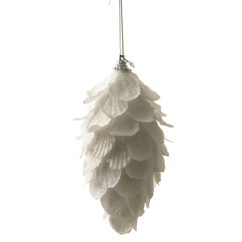 LAYERED DROP WHITE HANGING DECORATION - Image 1