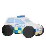 POLICE CAR WOODEN TOY