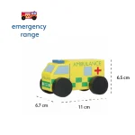 AMBULANCE WOODEN TOY - Image 3