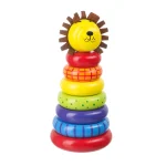LION WOODEN STACKING RINGS