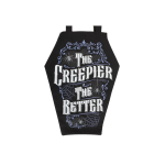 The Creepier the Better Coffin Shaped Tote Bag - Image 3
