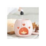 Pink Curly Pumpkin Oil Burner - Image 2