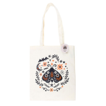 Folk Moth Tote Bag - Image 2