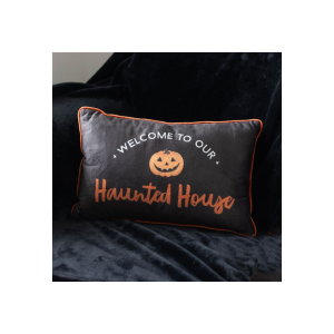 40cm Rectangular Haunted House Cushion
