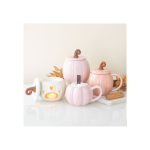 White Curly Pumpkin Oil Burner - Image 5