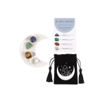 Success Healing Crystal Set with Moon Trinket Dish - Image 2