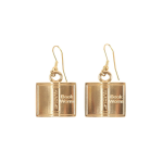 Book Worm Earrings - Image 3