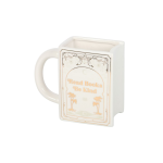 Read Books Be Kind White Book Shaped Mug - Image 2