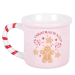 Pink Christmas in a Cup Mug - Image 3