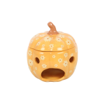 Groovy Floral Pumpkin Oil Burner - Image 4