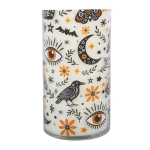 Frightful Folk Print Toasted Pumpkin Scented Tube Candle - Image 4