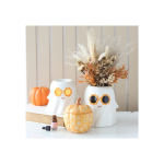 Groovy Floral Pumpkin Oil Burner - Image 5
