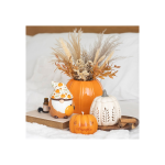 Hello Pumpkin Shaped Candle - Image 4