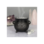 Triple Moon Cauldron Incense Cone Holder - Image 4