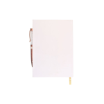 Luna Moth Daily Reflection Journal and Clear Quartz Crystal Pen - Image 4