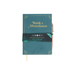 Book of Abundance Journal with Green Aventurine Crystal Pen - Image 2