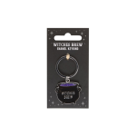 Witches Brew Cauldron Keyring