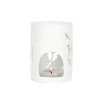 White Feather Cut Out Oil Burner - Image 3