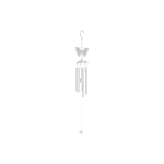 White Butterfly Windchime - Image 2