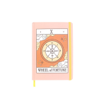 The Wheel of Fortune Vintage Tarot A5 Notebook - Image 2