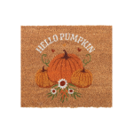 Natural Autumn Days Hello Pumpkin Doormat - Image 3