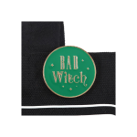 Bad Witch Social Club Polycotton Tote Bag with Pin Badge - Image 4