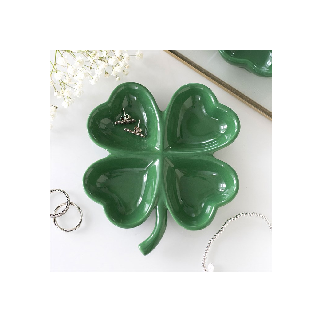 Four-Leaf Clover Trinket Tray - Image 1