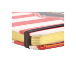 Red Circus Stripe A5 Notebook - Image 5