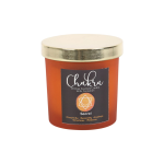 Sacral Chakra Orange Crystal Chip Candle - Image 3