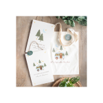 Let's Sleep Under the Stars Caravan Polycotton Tote Bag - Image 5