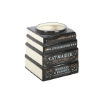 Black Cat Magick Book Stack Vase - Image 2