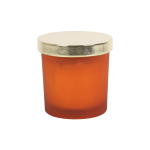 Sacral Chakra Orange Crystal Chip Candle - Image 4
