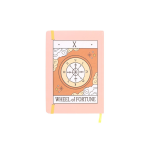 The Wheel of Fortune Vintage Tarot A5 Notebook - Image 3