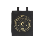 Black and Gold Talking Board Polycotton Tote Bag - Image 2