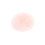 You Are Loved Rose Quartz Crystal Palm Stone - Image 3