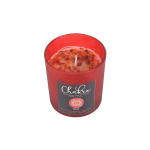 Root Chakra Strawberry Crystal Chip Candle