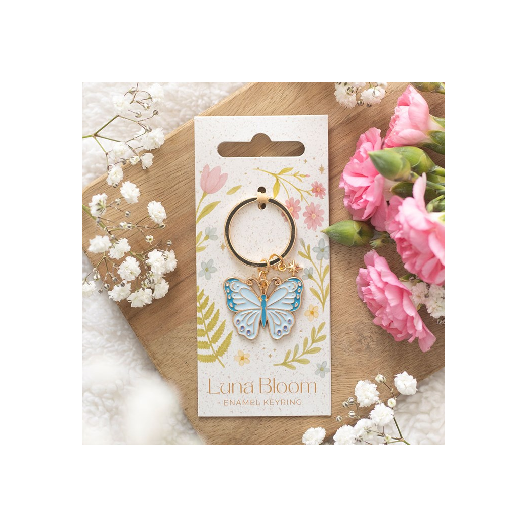 Luna Butterfly Keyring - Image 1