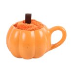 Pumpkin Shaped Mug and Socks Set - Image 3